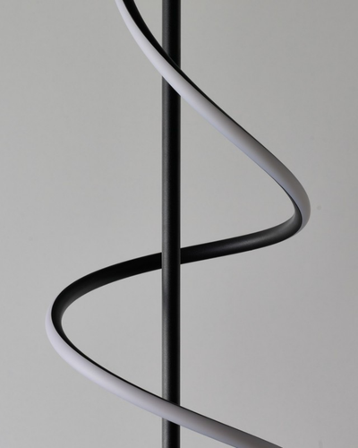 Lampa stojąca VIRGO FLOOR Czarna Azzardo