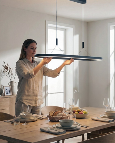 Lampa wisząca LAYLA 120 CZARNA Azzardo