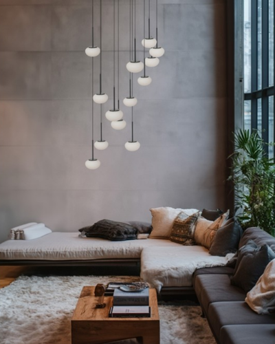 Lampa wisząca SERENITY 12 Czarna Azzardo